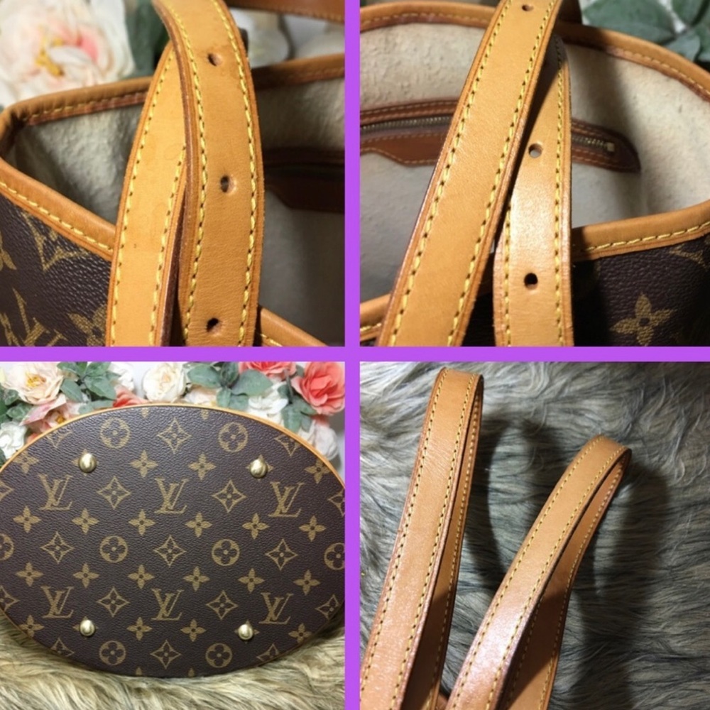 AUTHENTIC LOUIS VUITTON BAG BUCKET GM MONOGRAM TOTE 🌸🏆 - Picture 6 of 9